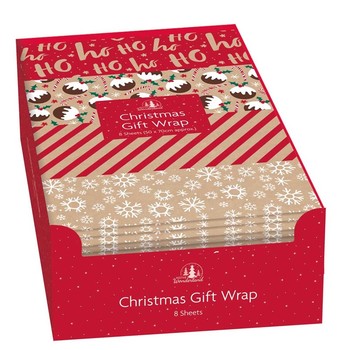 Wholesale Christmas Wrapping Paper & Tags